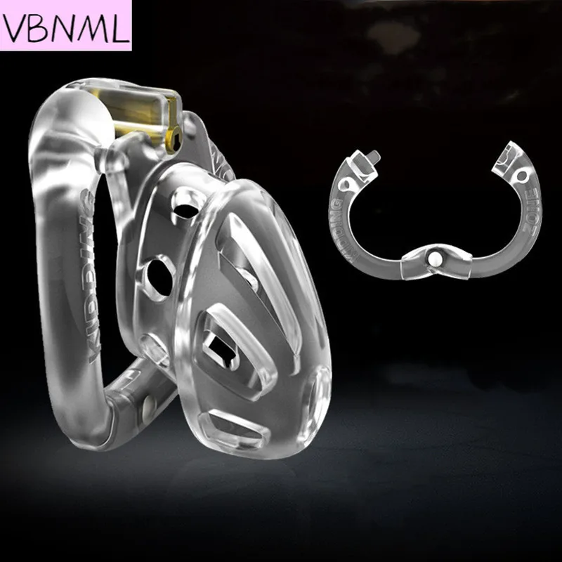 VBNML Мужская клетка для пениса с 3D принтом, набор устройств целомудрия, кольцо для пениса, крышка, кольцо для пениса, Кобра, замок для клеток, с...