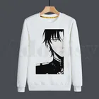 Seraph of The End Anime Hiiragi Shinoa Graphic весна-осень мужские повседневные толстовки свитшоты мужские толстовки Свитшот Топы