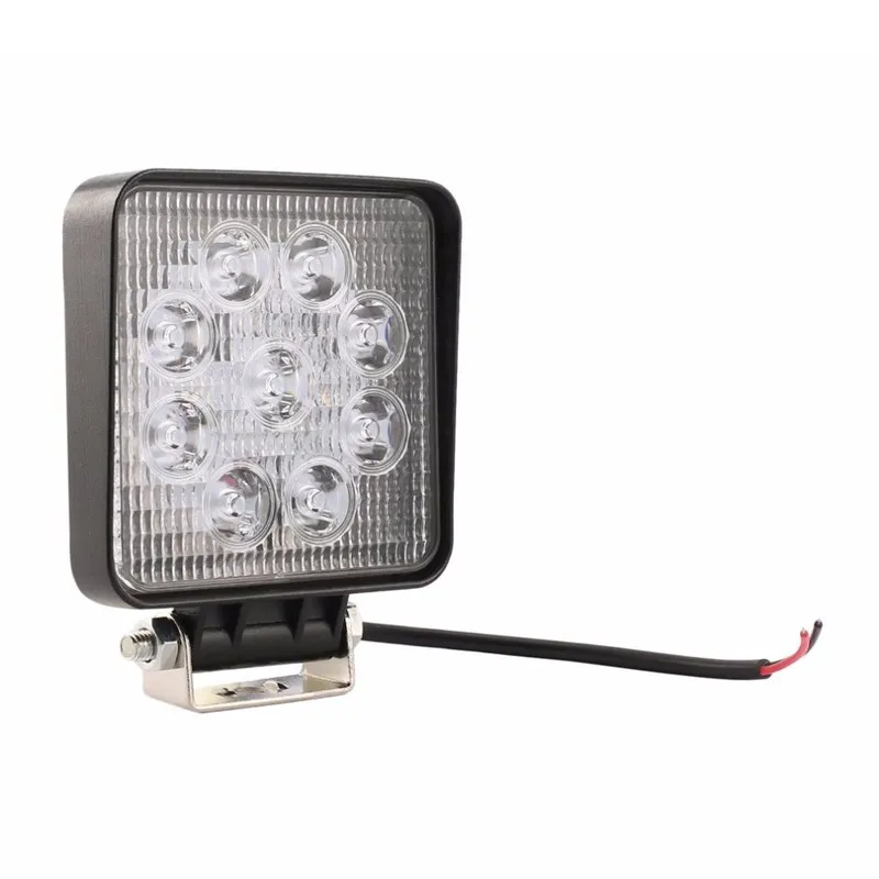 NEW-27W 9 x 3W Square LED Work Light Truck Lamp Camping Boat 12V 24V 6000K FLOOD Lamps | Автомобили и мотоциклы