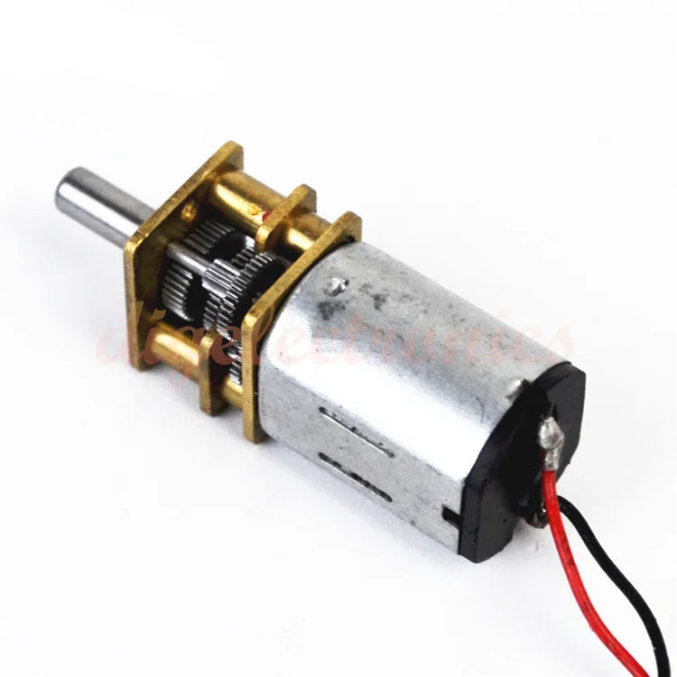 Мини-двигатель DC3V/3 7 V/5V/6V N20 низкоскоростной двигатель редуктор 55 редукторный