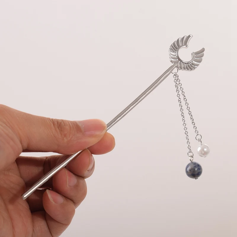 Милые женские палочки для волос кулон Kanzashi шпилька головной убор