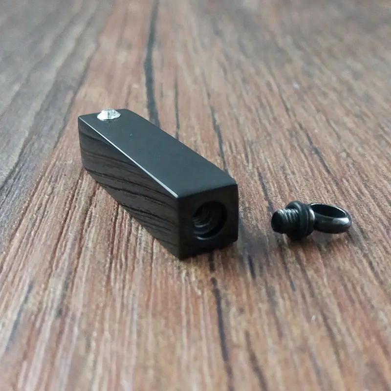 Ожерелье женское из нержавеющей стали с кулоном урна для праха кремации