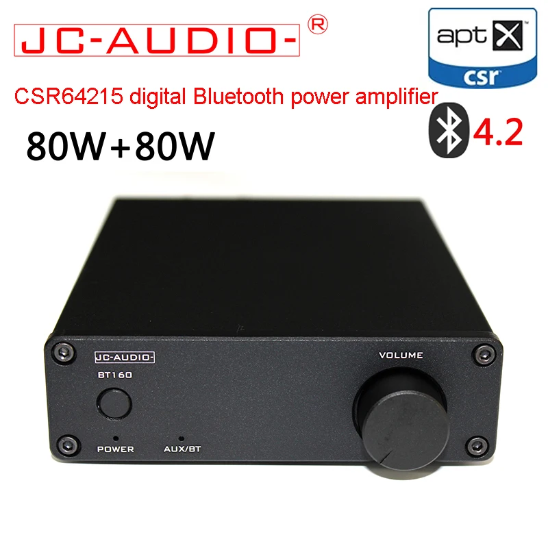 Цифровой усилитель CSR64215 Bluetooth 4 2 Поддержка APTX NE5532 предусилитель 80 Вт + TDA7498E|ЦАП| |