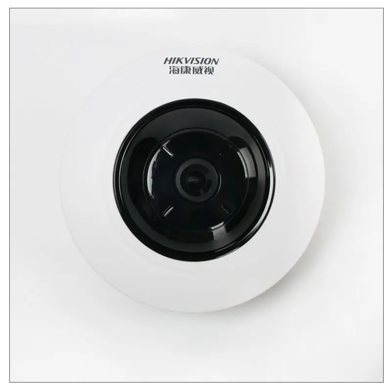 HIKVISION DS-2CD3955FWD-IWS 5MP рыбий глаз камера 360 вид ip-камера поддержка WiFi SD карта PoE IR Hik-подключение P2P приложение