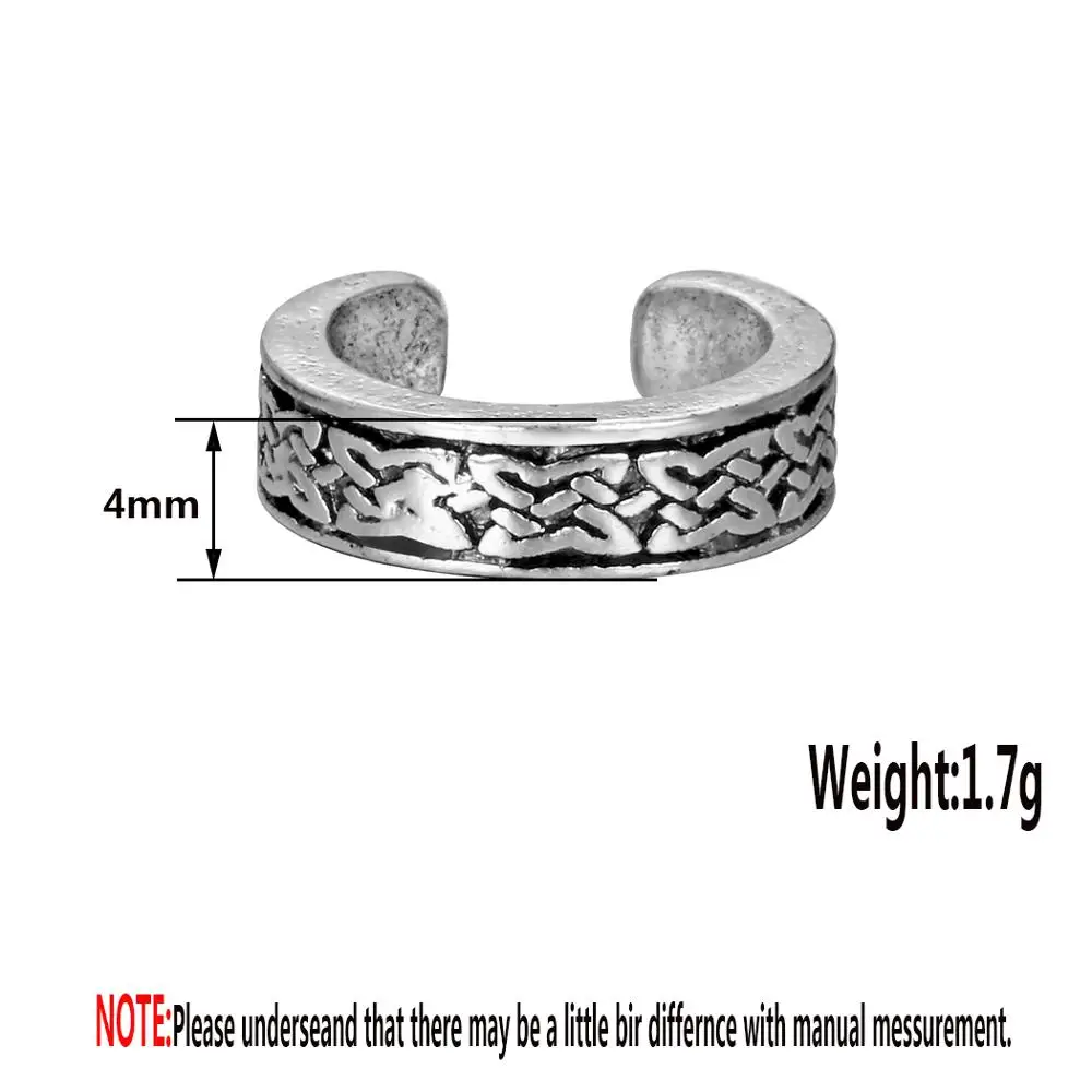 Чандлер 1 шт Новые Винтажные серьги в виде узла без пирсинга для мужчин женщин Viking