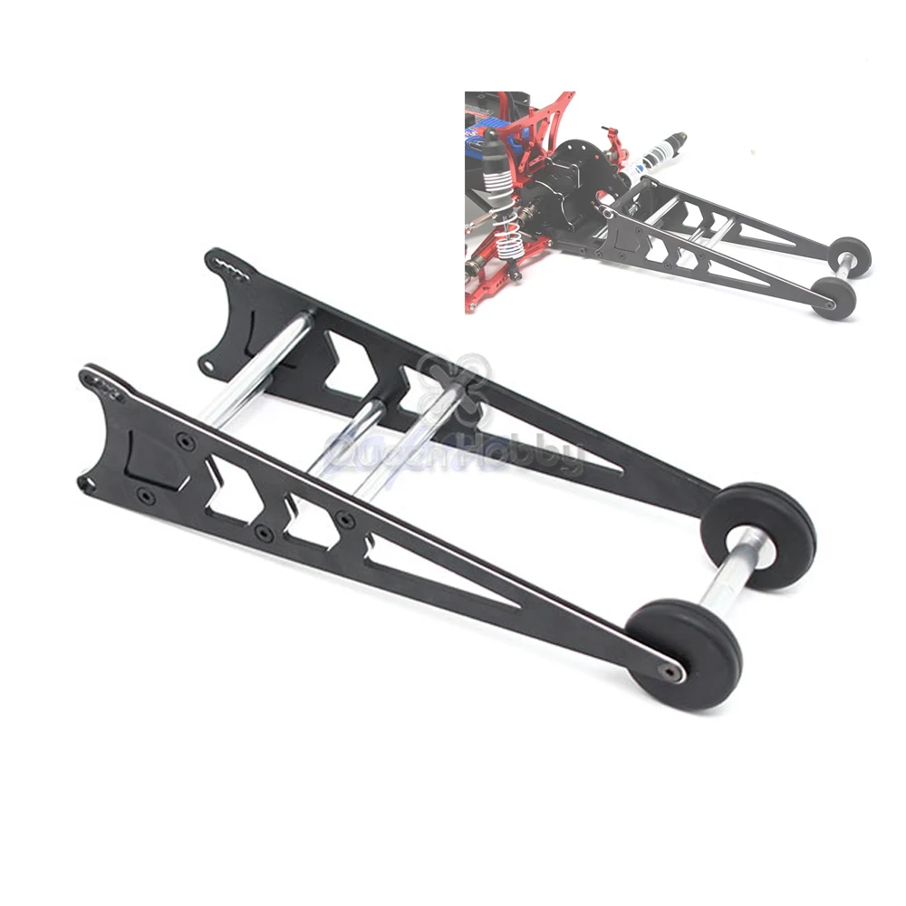 

Aluminum Alloy Tail Wheel Head-up Wheelie Bar for Traxxas Slash 2WD RC Car Modification Upgrade Part