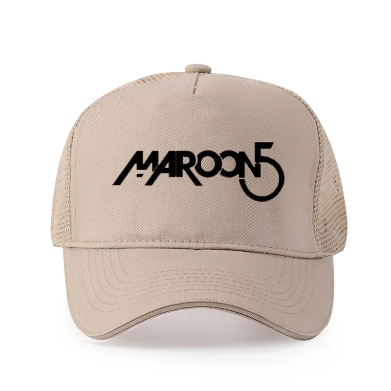 Высококачественная бейсбольная Кепка из чистого хлопка с принтом 5 логотипов