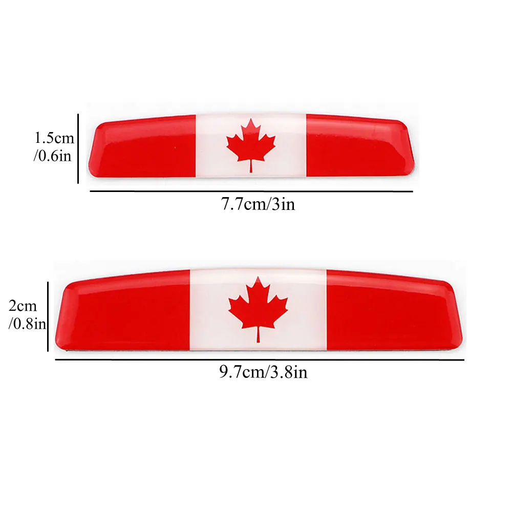 4Pcs/Set Car Door Edge Guards Canada Flag Anti-Collision Sticker Bar Crash-Proof Anti-Scratch Protector | Автомобили и мотоциклы