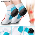Winruochen Компрессионные носки для подошвенного фасциита, носочки для ног, пятки, шпоры, арочные боли, удобные носки, венозные носочки