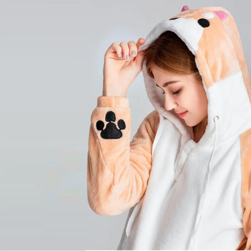 Harajuku Shiba Inu Doge Kawaii женские толстовки с капюшоном и свитшоты соблазнительными