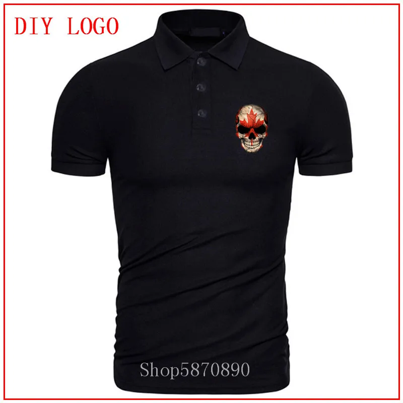 Новинка дизайнерская футболка поло с рисунком в виде канадской трудодневной