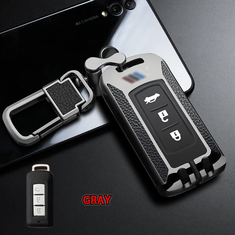 

Car Remote Key Cover Case Key Shell For Mitsubishi Outlander Lancer 10 Pajero Sport Asx Rvr L200 Smart Eclipse Cross Accessories