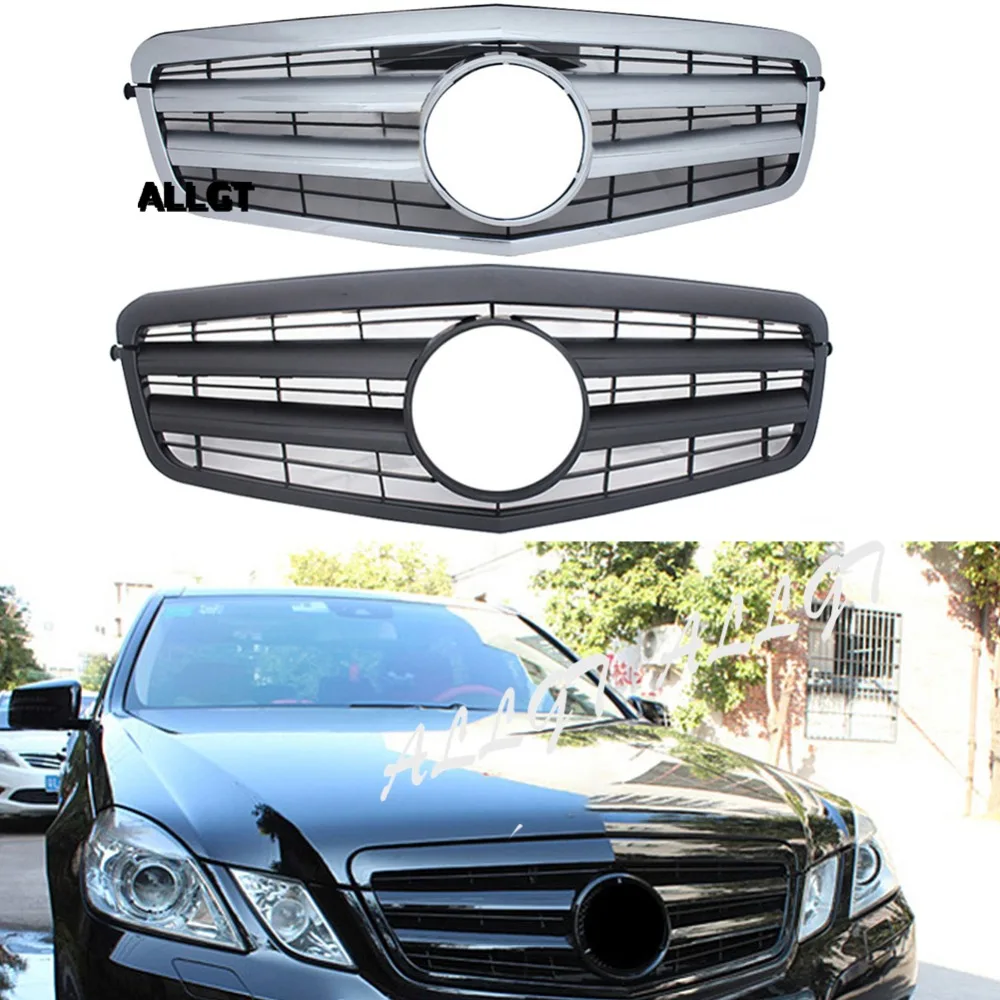 Передняя решетка для капота автомобиля Mercedes-Benz E-CLASS W212 2009 2010 2011 2012 2013 глянцевая