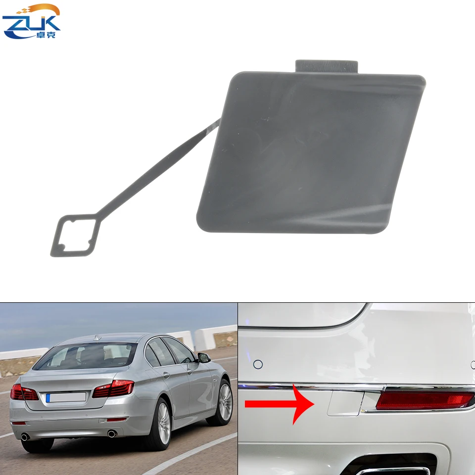 

ZUK Rear Bumper Towing Hook Cover Cap Housing Lid Case For BMW 5' F10 LCI 520 525 528 530 535 550 2012 2013 2014 2015 2016