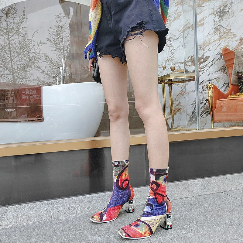 

Sexy Women Over The Knee High Boots High Heels Autumn Winter Long Party Shoes Woman Tight High Dancing Boots