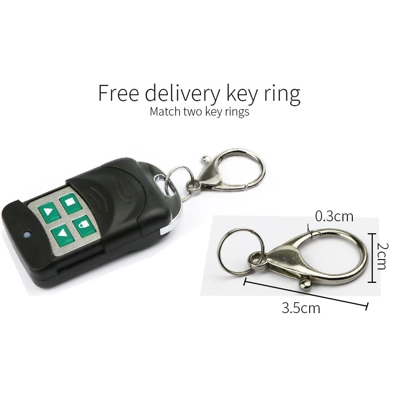 

Rolling Shutter Tubular Motor Controller Wireless Garage Door Electric Door Remote Control Kit RF433Mhz Receiver Emitter