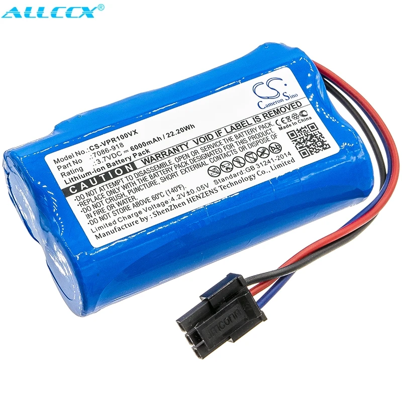 Аккумулятор Cameron Sino 6000mAh 7086 918 для WOLF Garten Power 100|Цифровые аккумуляторы| |