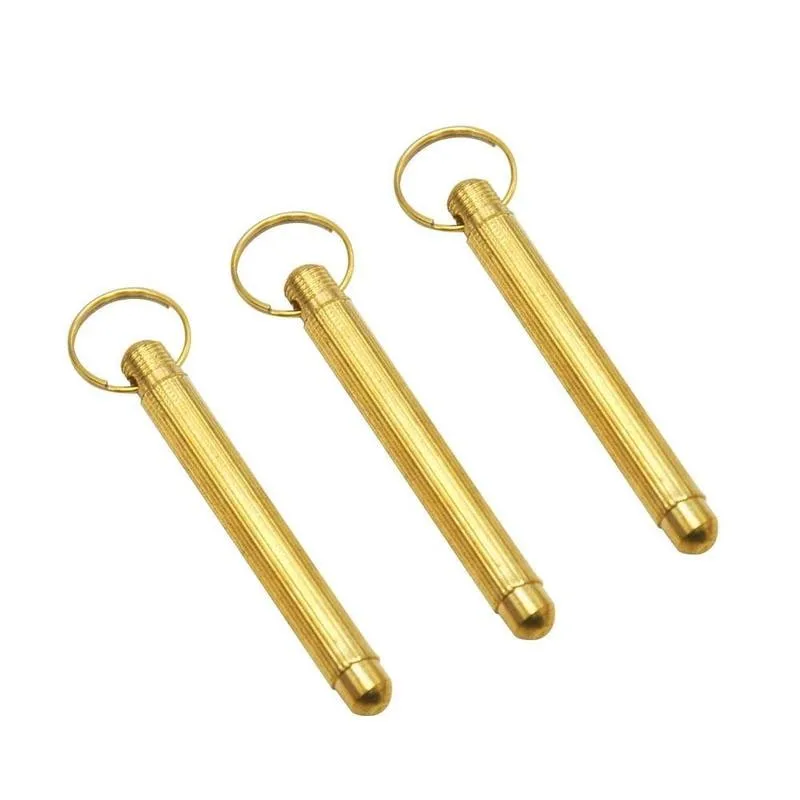 

1pc Gold Aluminum Ear Cleaner Ear Cleaning Tools Metal Ear Scoop Ear Cleaner With Keyhole Snuff Scoop Pendant