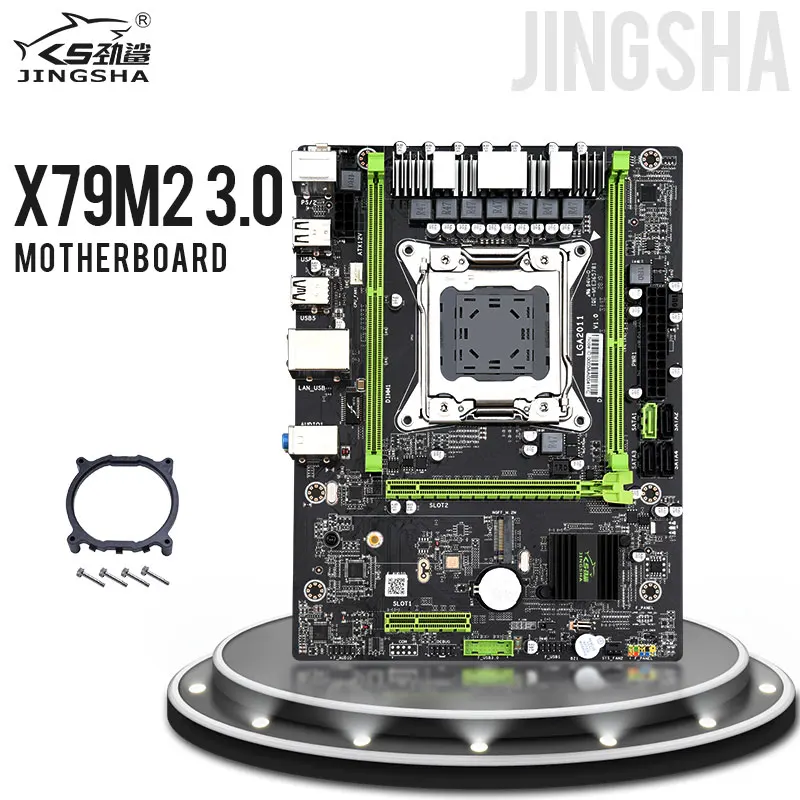Материнская плата JINGSHA X79 M3 LGA2011 m ATX USB3.0 SATA3 PCI-E NVME M.2 поддержка SSD | Компьютеры и офис