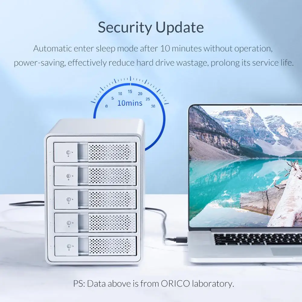 Корпус для жесткого диска ORICO 95 Series 4 bay 3 5 дюйма USB3.0 поддержка 64 ТБ док станция HDD