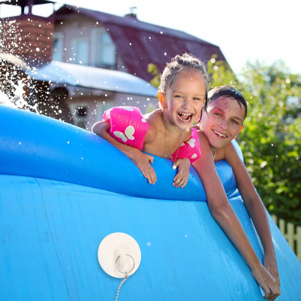 

2Pcs Practical Tub Drain Plugs Simple Bathtub Drain Covers Bathtub Accessories