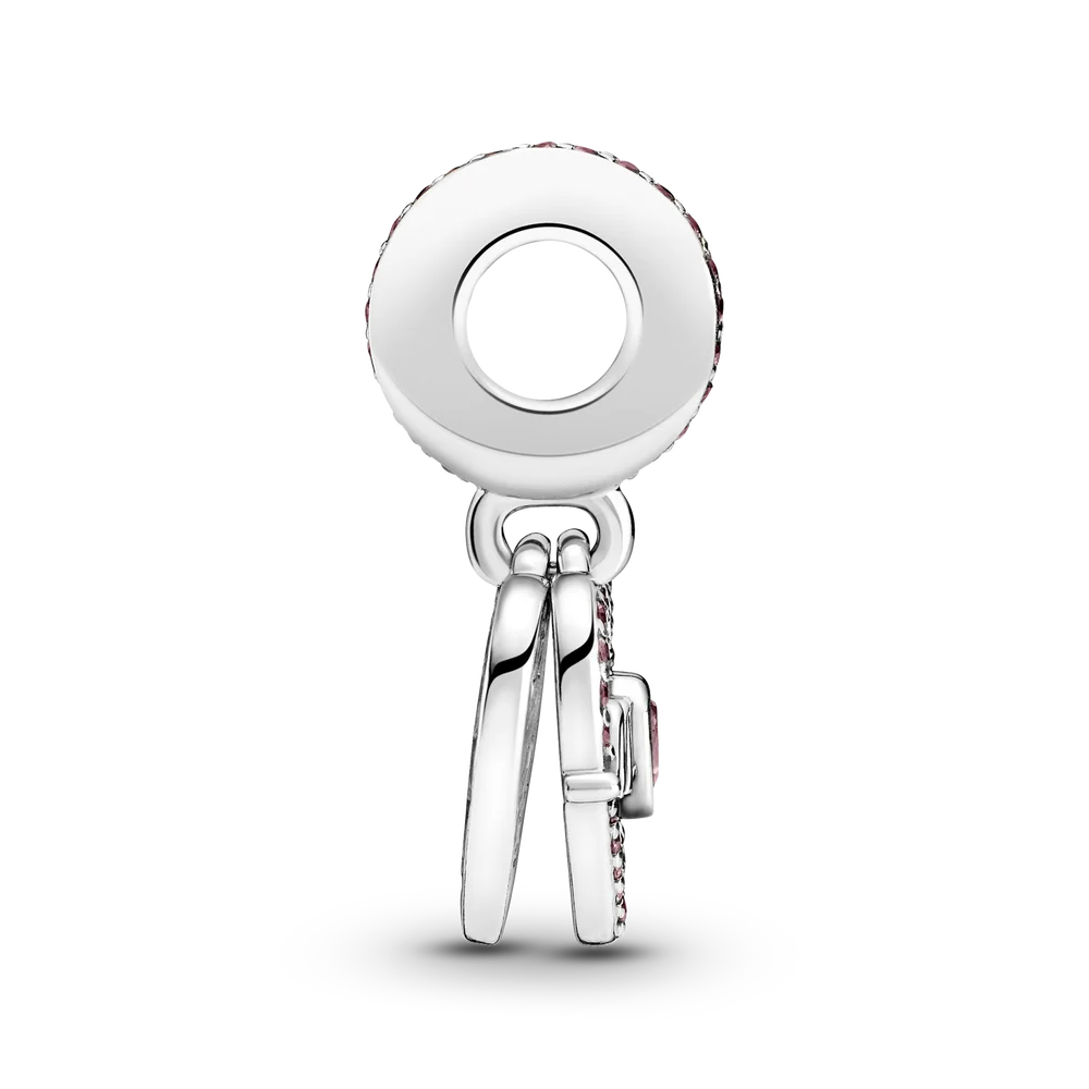 Настоящие 925 стерлингового серебра браслеты с подвесками на День Матери мама