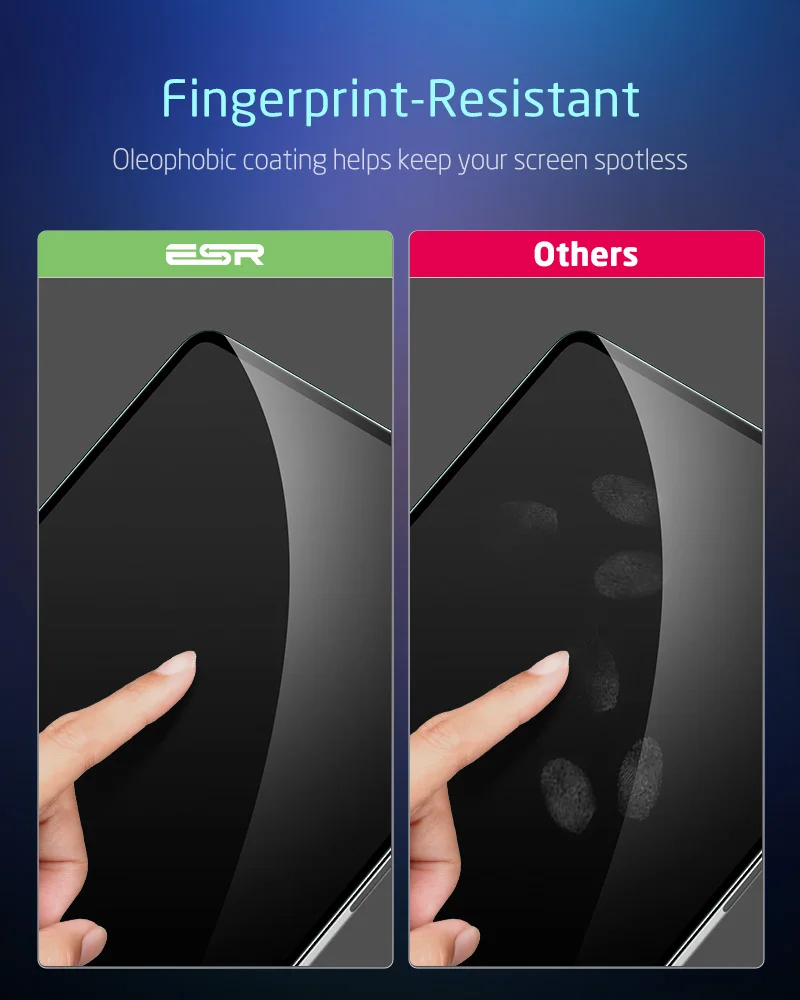 esr for ipad mini 6 for ipad pro 12 9 11 2020 2021 screen protector for ipad 9 8 7 for ipad air 4 3 pro 10 5 2pcs tempered glass free global shipping