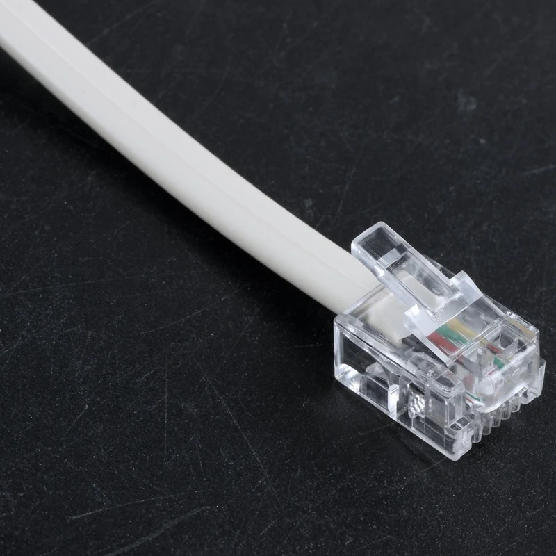 2X Telephone RJ11 Male Line to Double Female Jack Filter Splitter Adapter | Компьютеры и офис