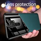 Зеркальный кожаный чехол для Xiaomi Redmi Note 10S 9 Pro 9A 9C 9T 8 7 9S 8A 8T Mi 10 Lite Poco X3 NFC F3 M3, роскошный чехол