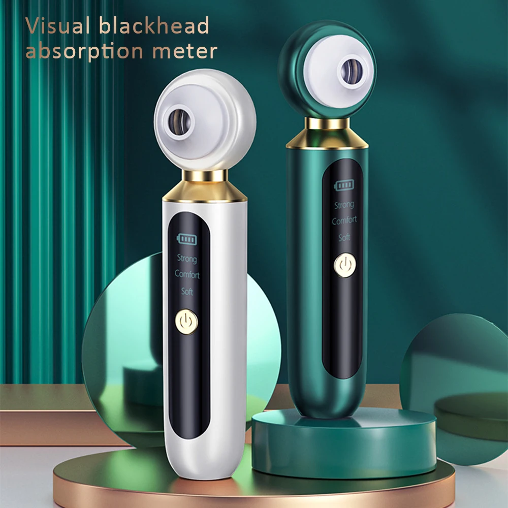 

Visualization Blackhead Remover Electric Acne Nose Face Vacuum Cleaner Pore Deep Facial Cleansing Suction Face Cleaning Tools