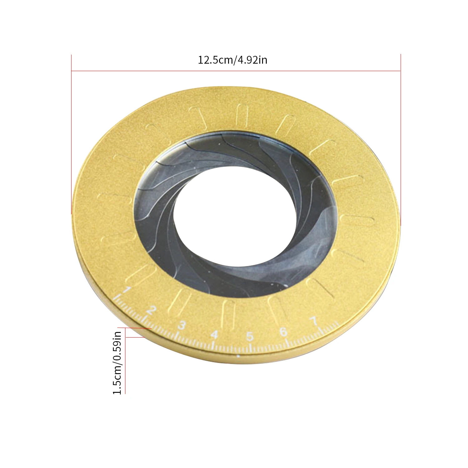 

Circle Drawing Tool Adjustable Measuring Drawing Tool 304 Stainless Steel Aluminum Alloy Creative Circle Drawing Drawing Ruler