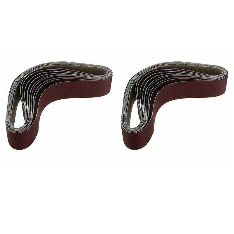 

20Pack 686X50mm Sanding Belts Aluminium Oxide Sander Sanding Belts, 240Grit & 320 Grit