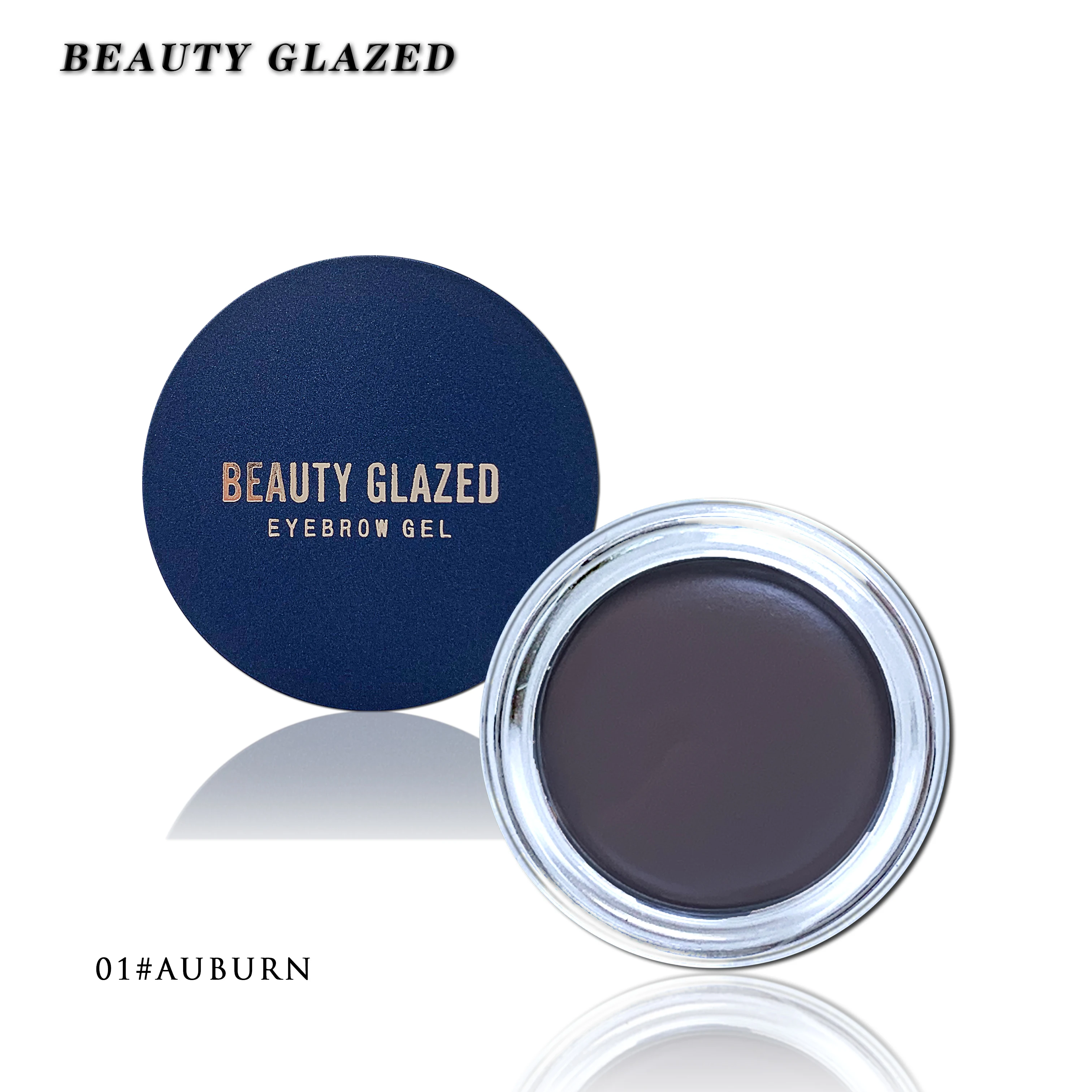 Beauty Glazed Новое поступление Профессиональный гель для бровей 5 цветов высокий тинт