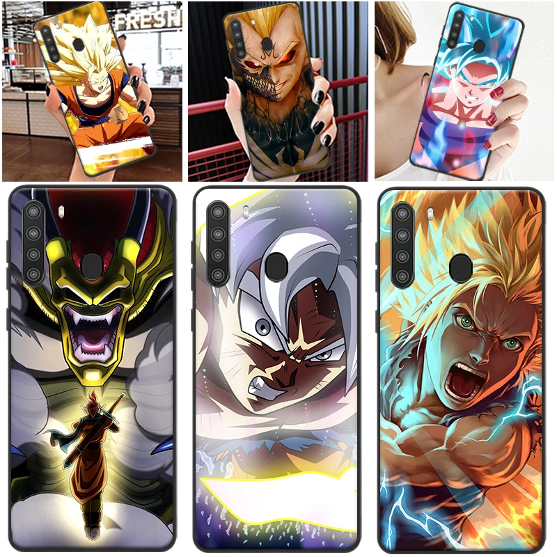

Figure Super Warrior Anime Dragon Color Painting Phone Case For Samsung Galaxy A21 A31 A51 4G 5G Funda Back Cover Carcasa Coque