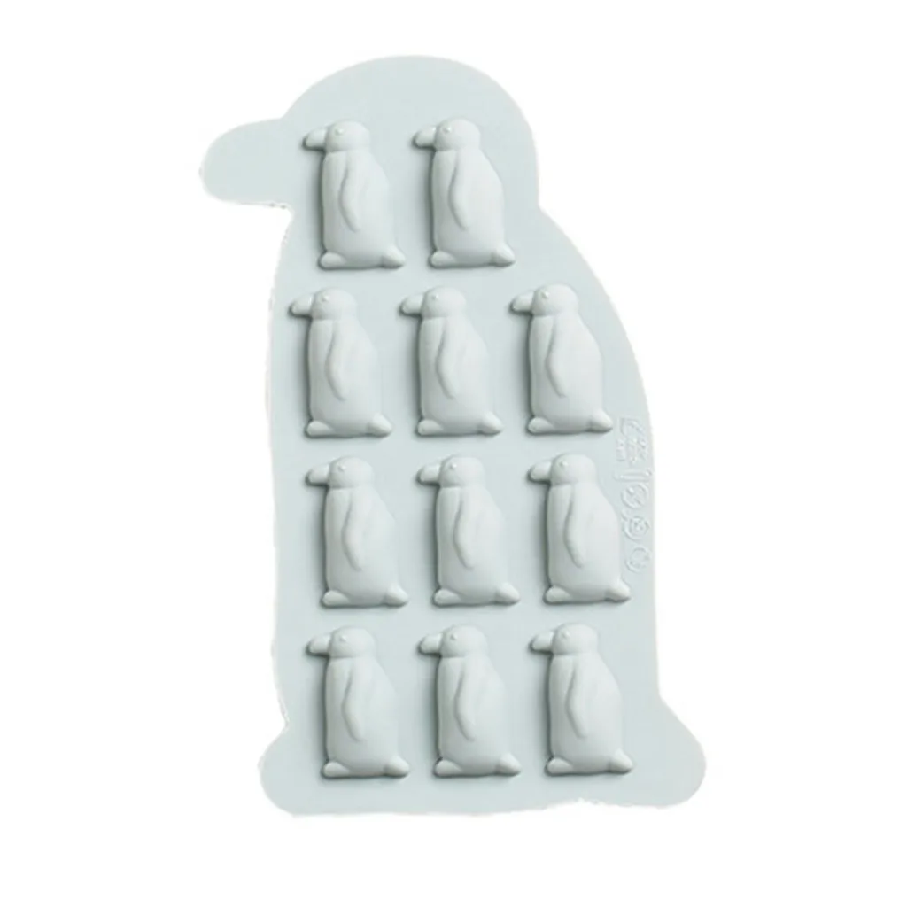 Пингвин из силикона формы для рукоделия 3d милые выпечки шоколадный торт