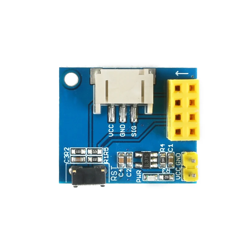 ESP8266 ESP-01 ESP-01S WS2812 RGB светодиодный светильник модуль для Arduino ESP 01 контроллер адаптер модуль электронный DIY Kit
