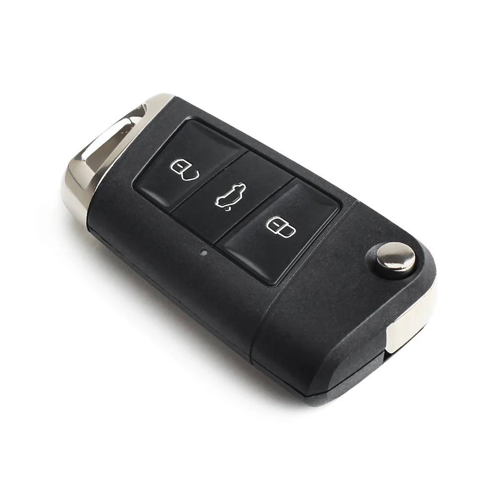 Пульт дистанционного управления KEYYOU для VW Volkswagen Golf Passat B5 Polo Jetta Touran Seat Skoda 3 кнопки