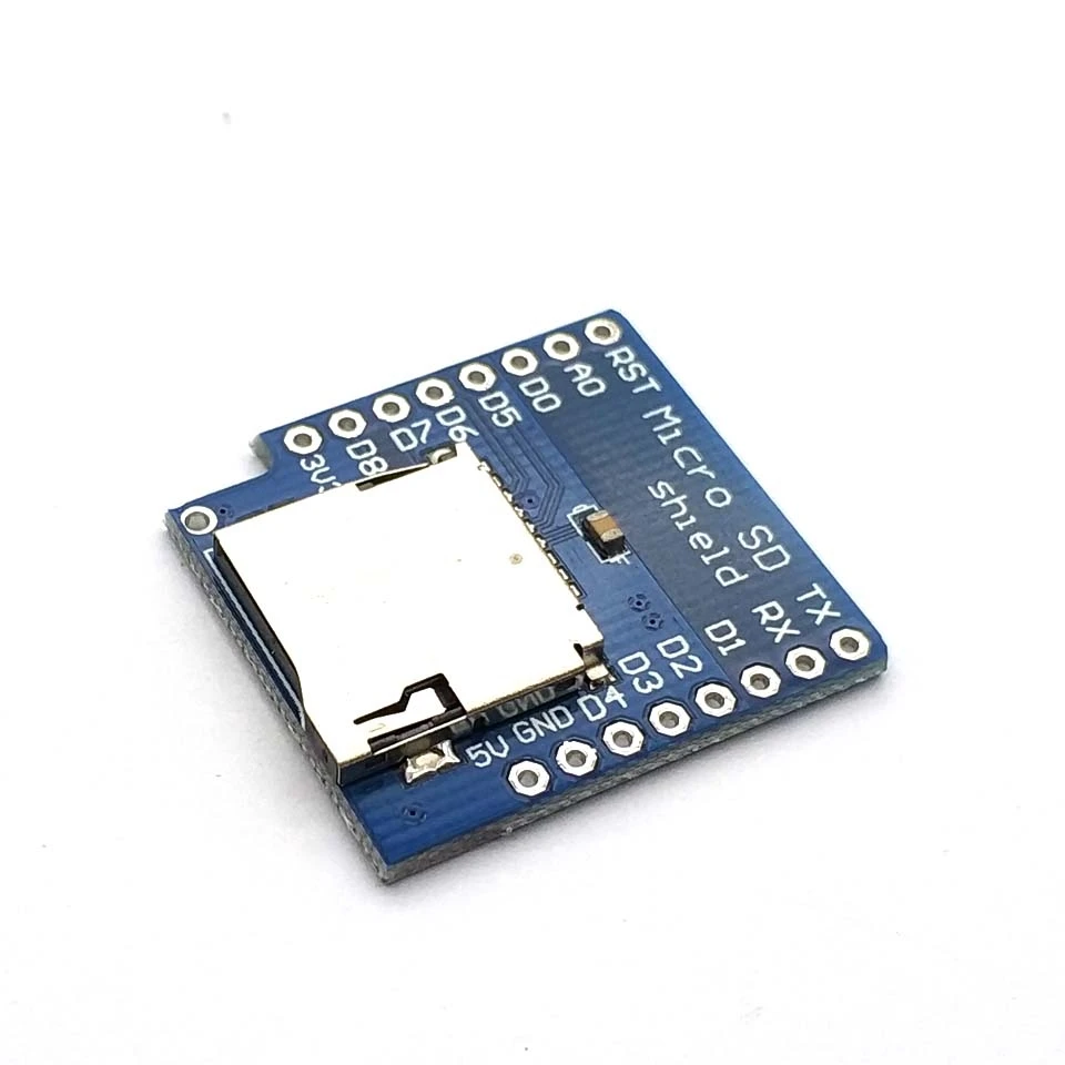 Аксессуары щит для карты Micro SD WeMos D1 Mini TF WiFi ESP8266 совместимый беспроводной модуль