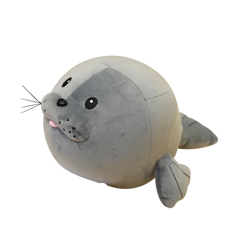 

1 шт. 30-60 см милый набитый морской Лев плюшевый игрушка мягкая подушка Kawaii мультфильм животное печать 3D Новая игрушка кукла для детей прекрас...
