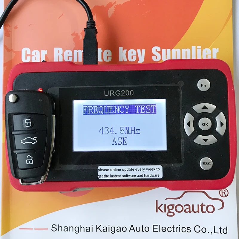 Пульт дистанционного управления Kigoauto 8P0837220D для Audi A3 TT 434 2007 2008 2009 2010|Ключ от авто| |