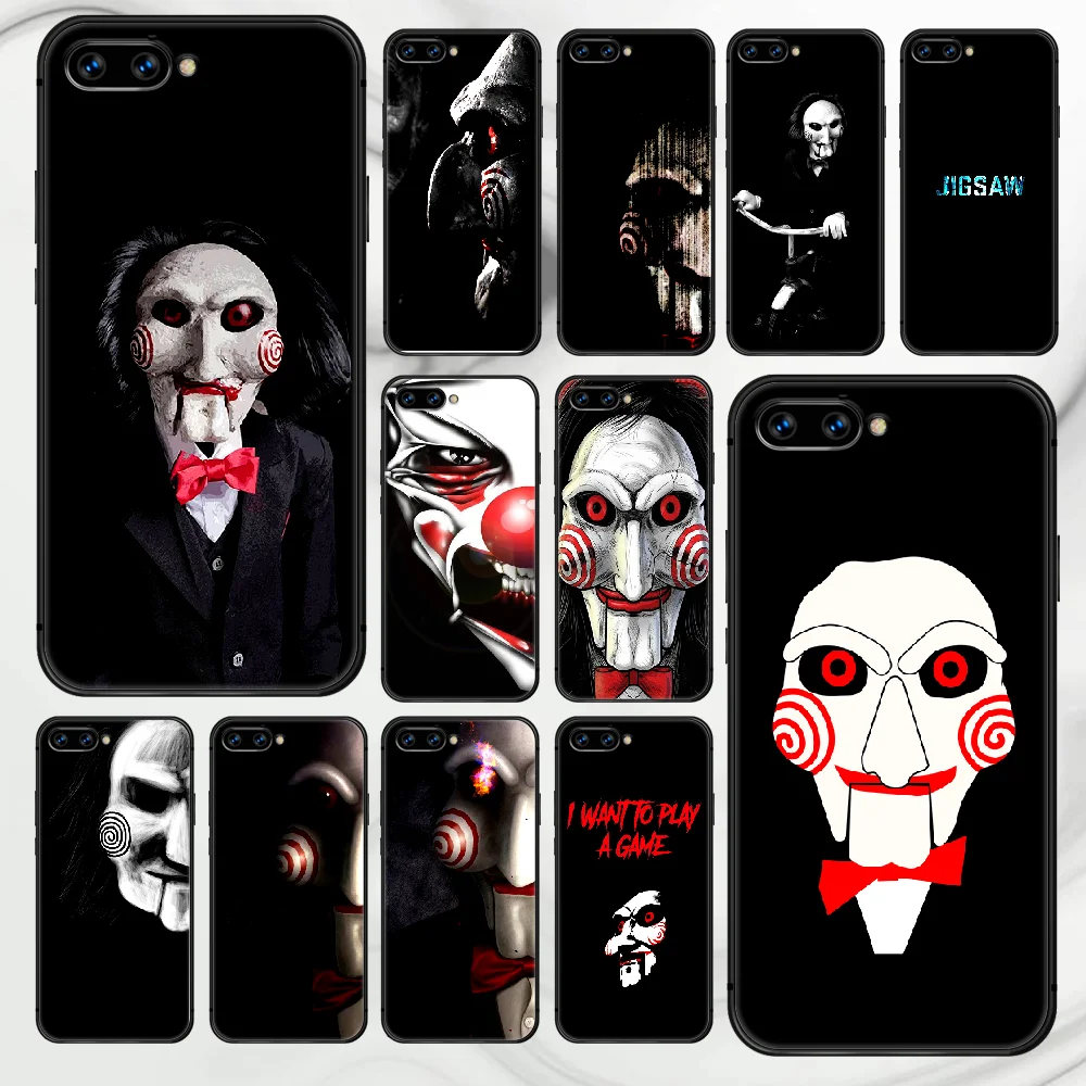 Пила головоломка убийца ужас чехол для телефона Корпус HUAWEI honor 7a 8 8s 8a 8x9 9x10 20 i Lite рro