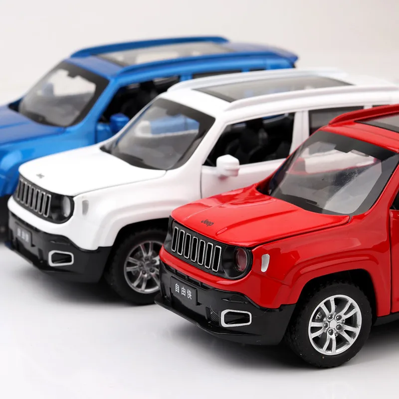1:32 игрушечный автомобиль для Jeep Renegad металлическая Игрушечная машина из сплава