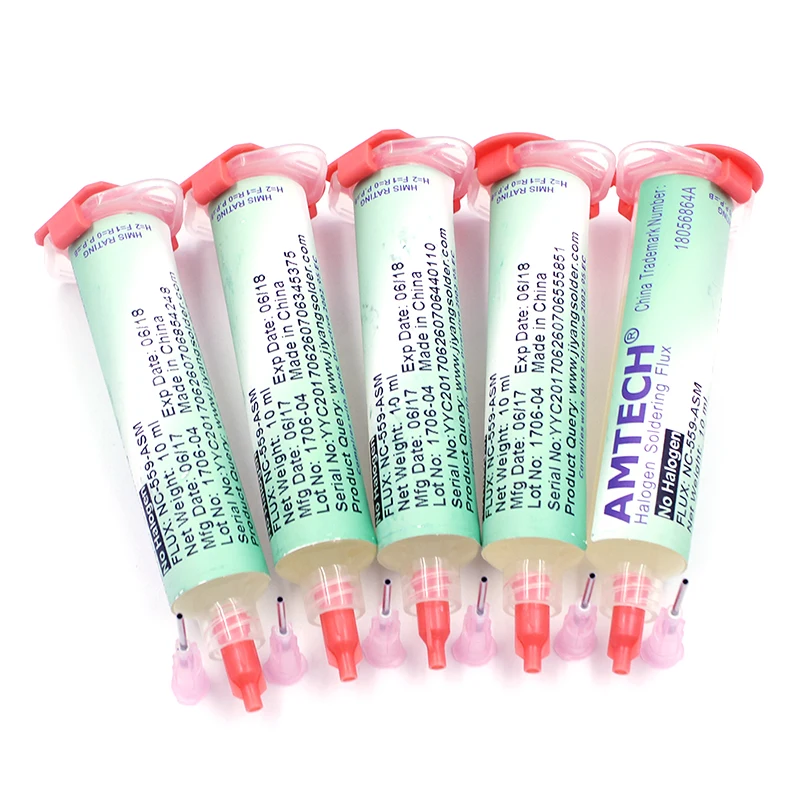 1 шт. AMTECH NC-559-ASM BGA PCB No-Clean паяльная паста Сварка Расширенный масляный флюс смазка 10cc паяльные инструменты для ремонта C0011
