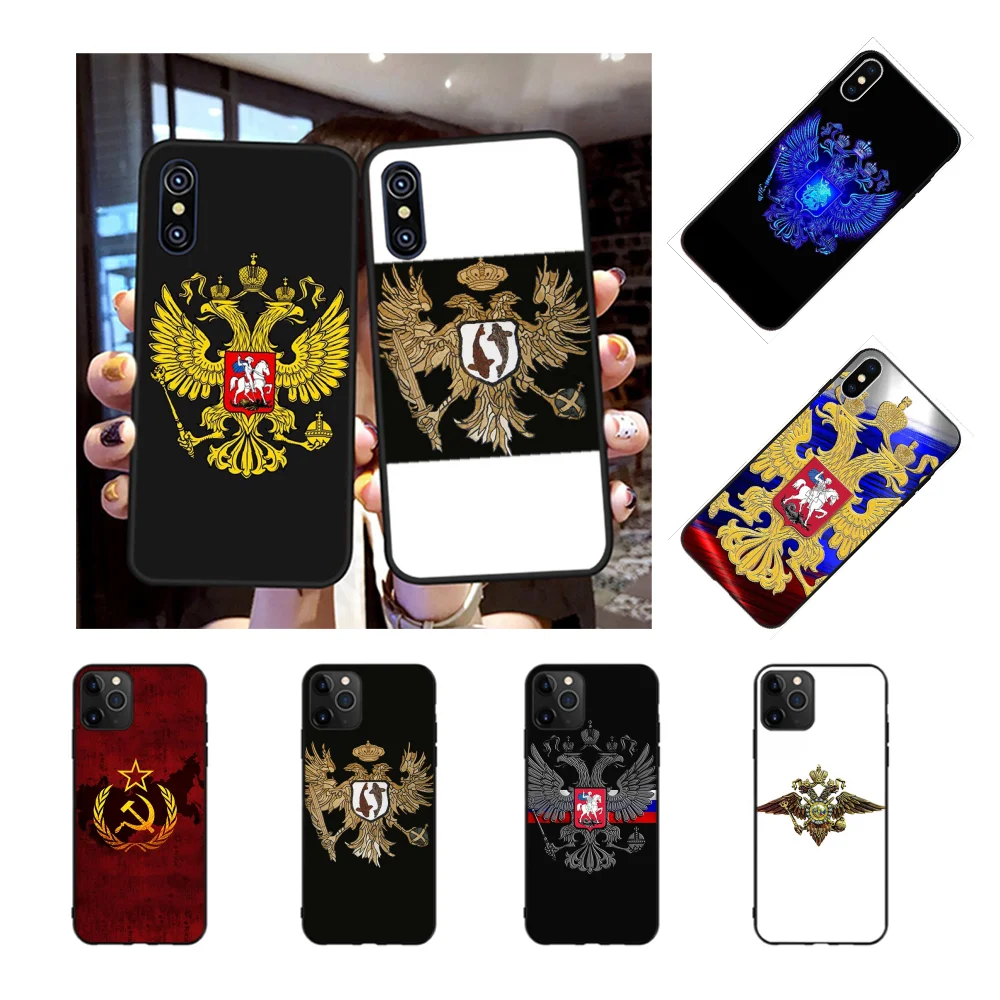 NBDRUICAI красивый чехол для телефона с российским флагом и национальной проблемой