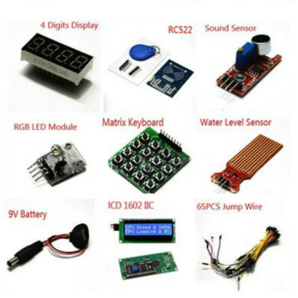 Запасной комплект Beast для Arduino UNO R3 Smoktech USB кабель RTC аксессуар компьютерная