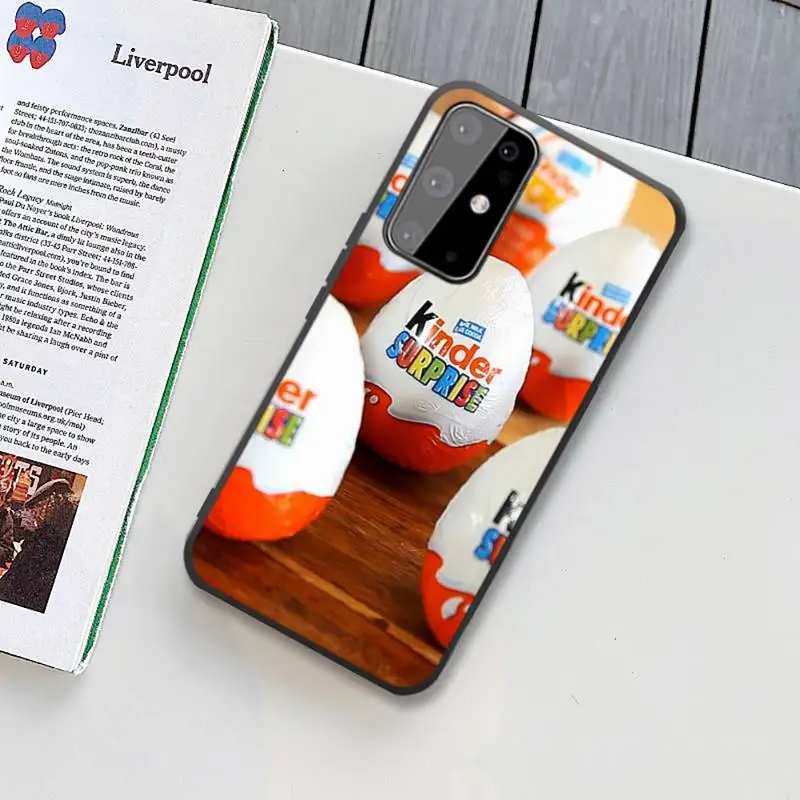 

KINDER JOY Surprise Phone Case for Samsung S20 plus Ultra S6 S7 edge S8 S9 plus S10-5G lite 2020 S10E