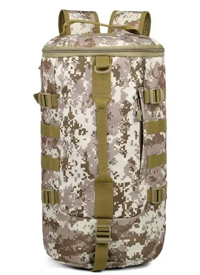 Digital Desert 40L Открытый военный тактический рюкзак Кемпинг походные рюкзаки ручная сумка сумки на плечо Молл тактический Туризм Путешествия Спорт Ba - Цвет: Digital Desert