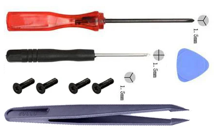 Too and 4screws 3D аналоговый Thumb Stick для nintendo Switch NS Joy Con датчик джойстика модуль ремонтный инструмент для Zend Swith JoyCon Замена - Цвет: Too and 4screws