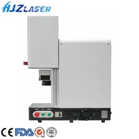 closed cabinet enclosed 20w 30w 50w fiber laser marking machine lowest price