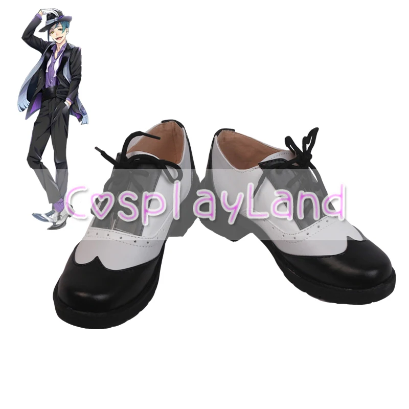

Twisted Wonderland Villains Academy Adventure Game Coral Sea Second Dormitory Octavinelle Floyd Cosplay Shoes Boots Men Shoes